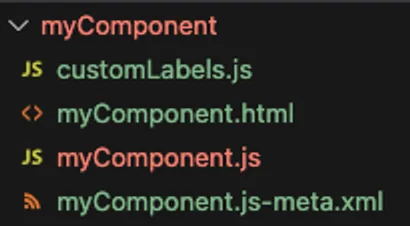 Custom Labels in LWC — screenshot 1