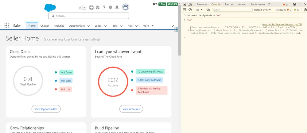 Document Design Mode — screenshot 3
