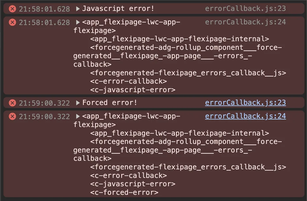 How to use errorCallback — screenshot 3