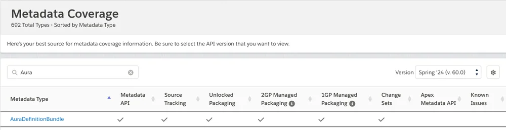Metadata Coverage Page — screenshot 1